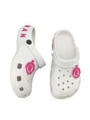 Mandy ClumpyKlompen Kids - Wit met Roze ROLLEMAN Logo