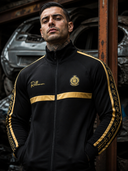 ROLLEMAN Ravi Trainingsjacke – Schwarz / Amber Gold