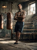 Dante | ROLLEMAN® | Sports Shorts | Black/Sage Green