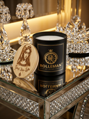 ROLLEMAN® Geurkaars | Geloof • Hoop • Liefde | Vanille | 7,5 x 6,5 cm
