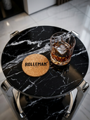 ROLLEMAN® Untersetzer | EST.2020 | Premium Naturkork | Lasergravur