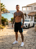 Bruno Premium Sports Set — Black / Shell Pink