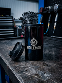 ROLLEMAN® Thermosbeker | Roestvrij Staal | 290ml | Zwart | Wheel