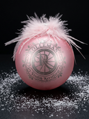 ROLLEMAN® Weihnachtsbaumkugel Rosa | Frohe Weihnachten | 10cm