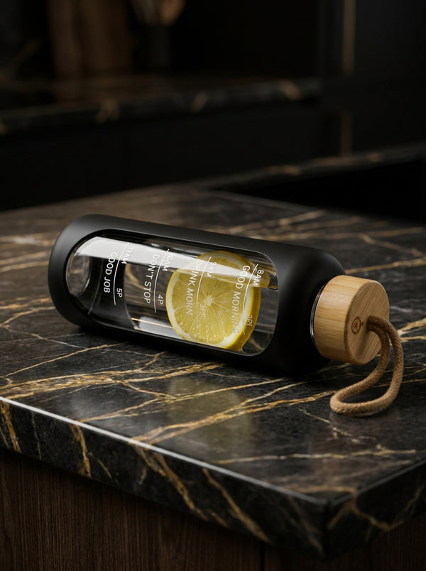 ROLLEMAN® Waterfles | 1 Liter | Signature Edition | Incl. Drawstring Bag