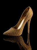 ROLLEMAN® | Gold Crystal Stiletto | Luxuriöse Innenskulptur | Limitierte Auflage