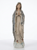 Maria Figur | Dekorative Grau · 11×8×35 cm