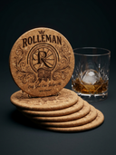 ROLLEMAN® Untersetzer-Set | Only God Can Judge Me | 6-teilig | Limitierte Auflage