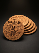 ROLLEMAN® Untersetzer-Set | Only God Can Judge Me | 6-teilig | Limitierte Auflage