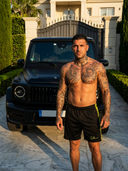 Bruno Premium Sports Set — Black / Shell Pink