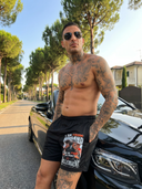ROLLEMAN® | I Am From Holland | Swim Shorts | Black