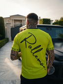 ERJON | ROLLEMAN® | T-Shirt | Limettengrün