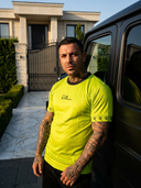 ERJON | ROLLEMAN® | T-Shirt | Limettengrün