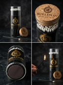 ROLLEMAN® Luxury Home Décor – XXL Matches in Glass Tube | Limited Edition
