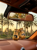 The Champ Gold - Gypsy Wagon Mini Boxing Gloves Rear View Mirror
