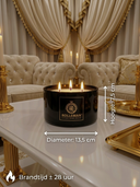 ROLLEMAN® Luxus Duftkerze | 3-Docht | Bougie Parfumée | Limitierte Auflage