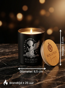 ROLLEMAN® Duftkerze | In Memoriam | Ein Engel wacht über dich | Vanille