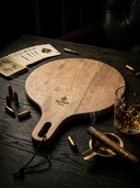 ROLLEMAN® Borrelplank | Blinders Edition | Mangoholz | Handgefertigt