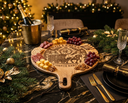 ROLLEMAN® Snackbrett | Kwante Weihnachts Edition | Mangoholz | Handgemacht