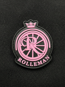Rosita Zweiteiliger Trainingsanzug für Damen - Schwarz mit Rosa Streifen