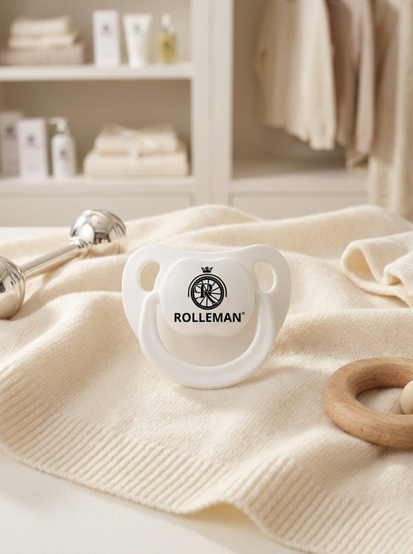 ROLLEMAN® Fopspeen | Anatomisch Siliconen | +6 Maanden