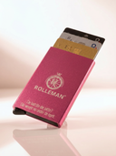 ROLLEMAN® Aluminium Kartenetui | Bad Girl Edition | Rosa