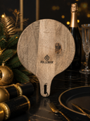 ROLLEMAN® Snackbrett | Kwante Weihnachts Edition | Mangoholz | Handgemacht
