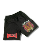 Gypsy Cartel | ROLLEMAN® | Swim Shorts | Black/Red