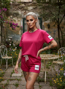 Suzanne 2-delig Zomerset Fuchsia - ROLLEMAN®