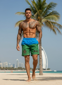 BEACH KING Men's Swim Trunks – Quick-Drying Shorts