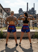 Unisex-Muay-Thai- und Kickbox-Shorts mit Krokodilmotiv