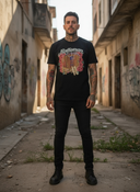 Gypsy Cartel | ROLLEMAN® | T-Shirt | Schwarz/Rot