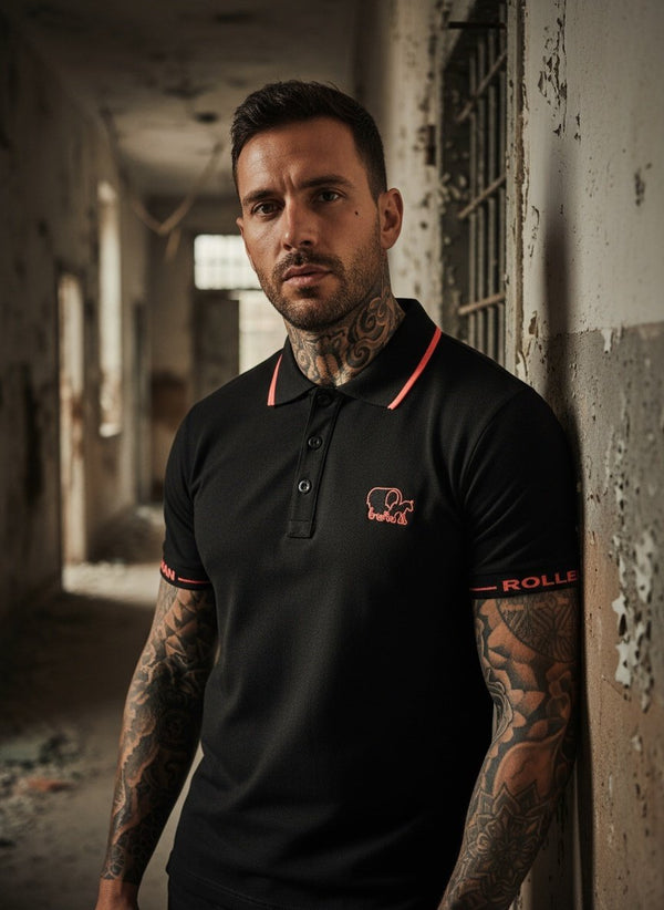 DJANGO Kurzarm-Poloshirt für Herren