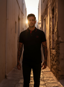 Polo Manfri Basic Short Sleeve Polo Shirt for Men